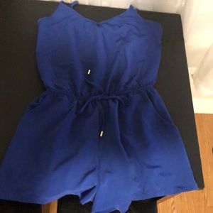Blue romper size small